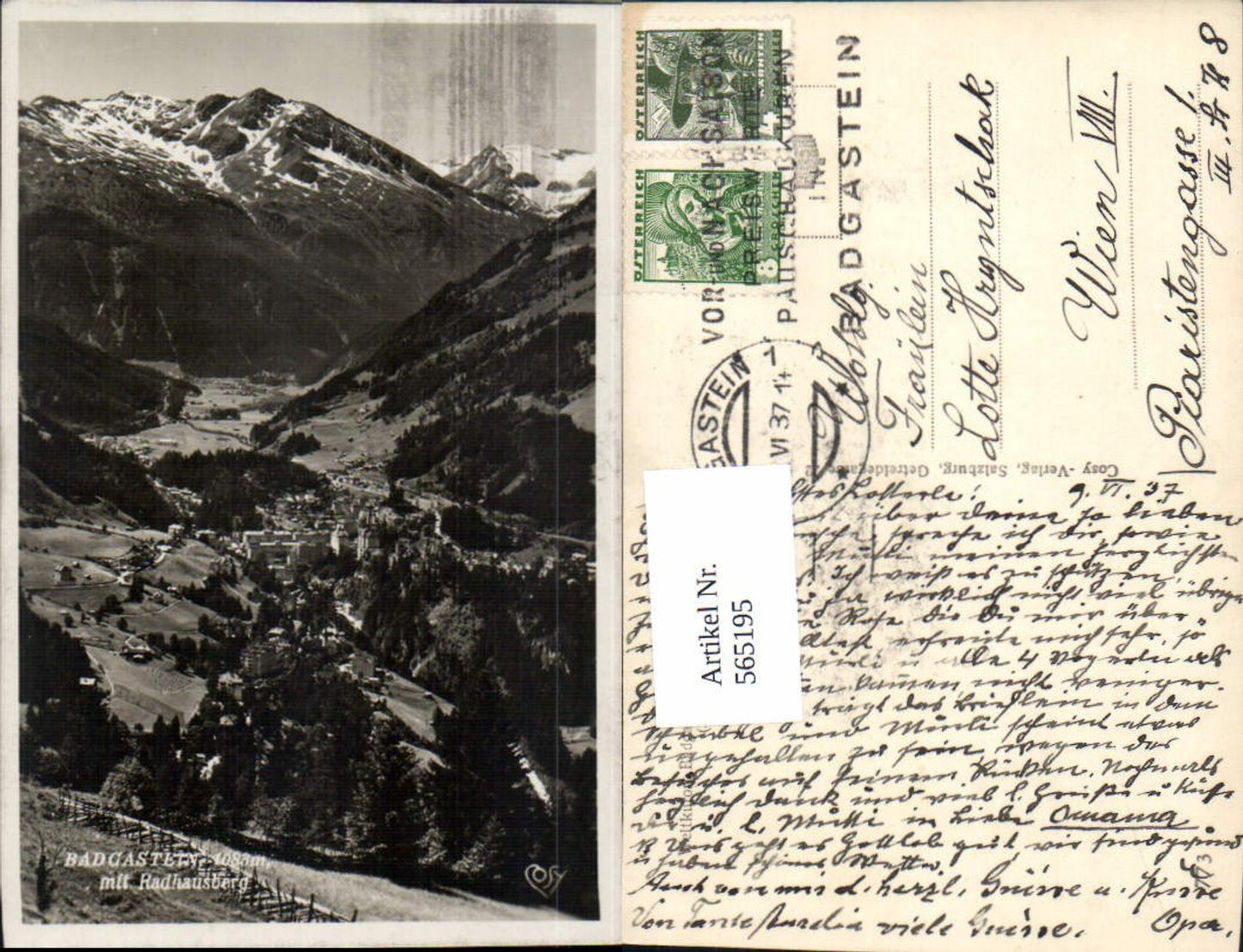 565195,Bad Gastein m. Rathausberg pub Cosy
