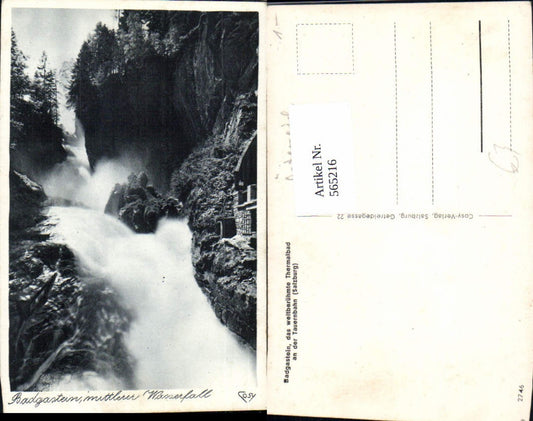 565216,Bad Gastein Mittlerer Wasserfall