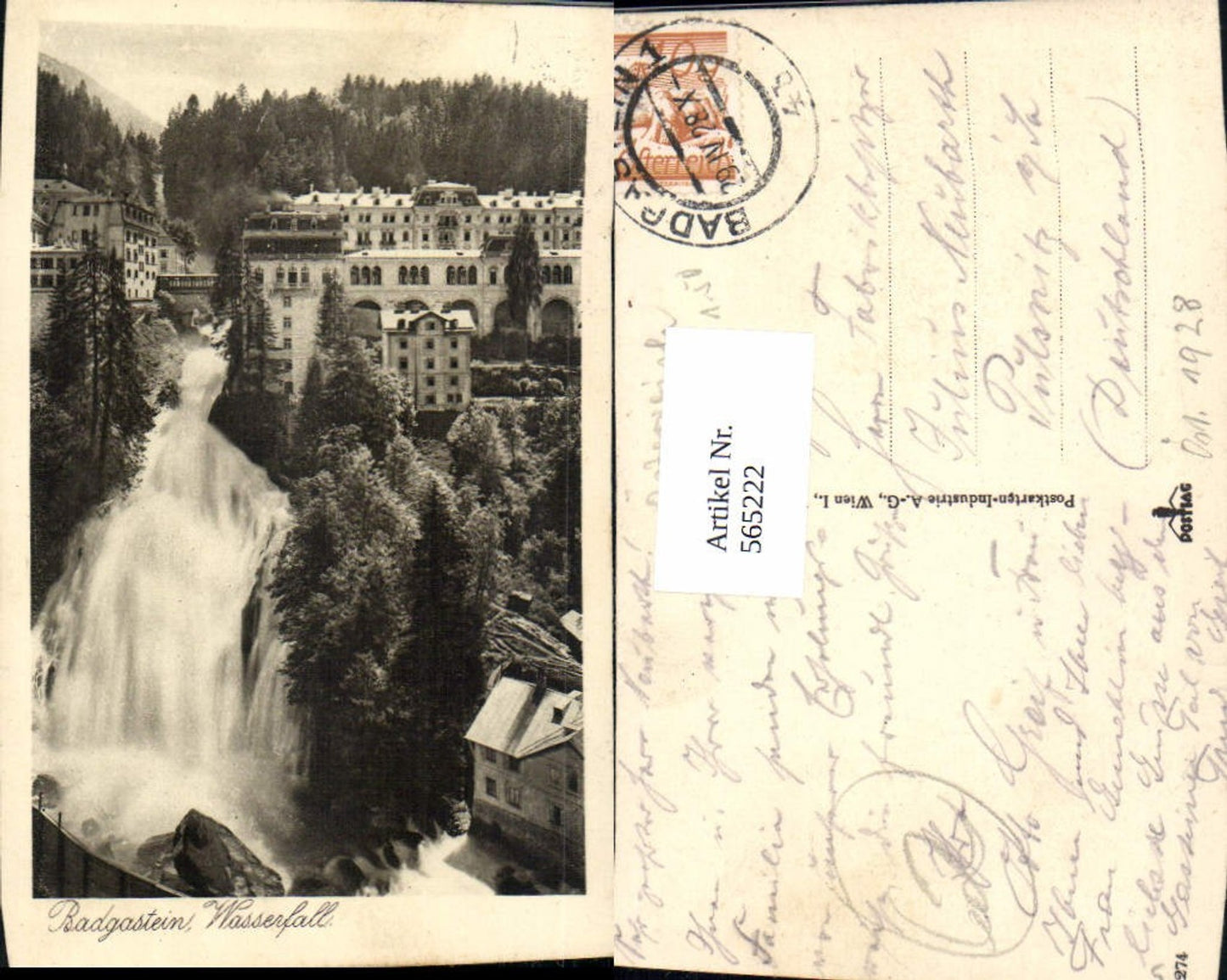565222,Bad Gastein Wasserfall