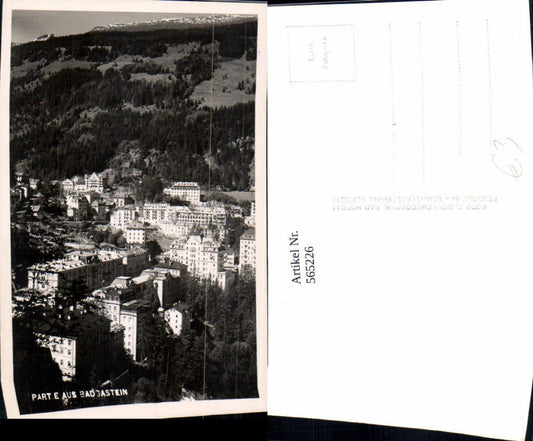 565226,Foto Ak Partie aus Bad Gastein