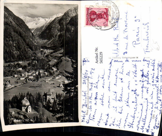 565229,Bad Gastein Böckstein Blick ins Anlauftal Ankogelgruppe