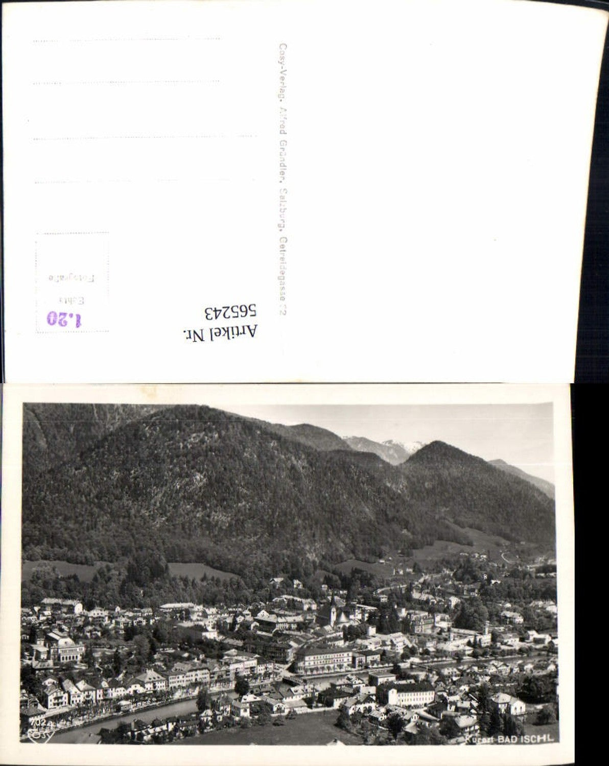 565243,Foto Ak Bad Ischl Totale pub Cosy 702a