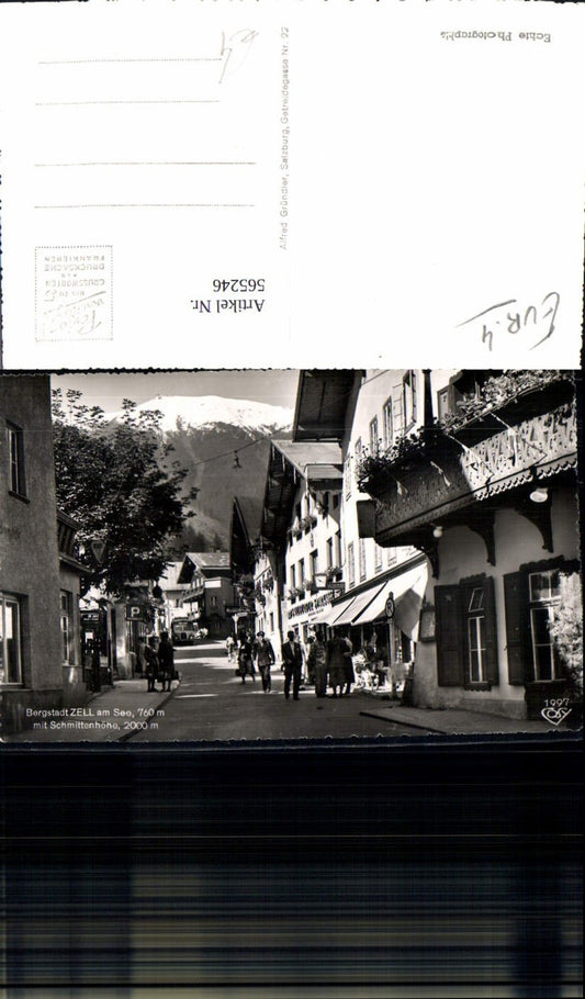 565246,Foto Ak Zell am See m. Schmittenhöhe Bus Reisebus pub Cosy 1997