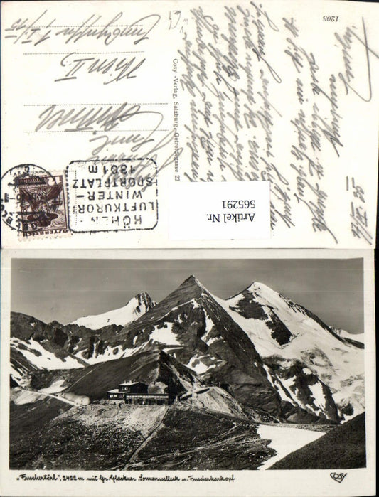 565291,Foto Ak Fuschertörl m. Großglockner Fuscherkarkopf Bruck an der Großglocknerstraße pub Cosy 1203