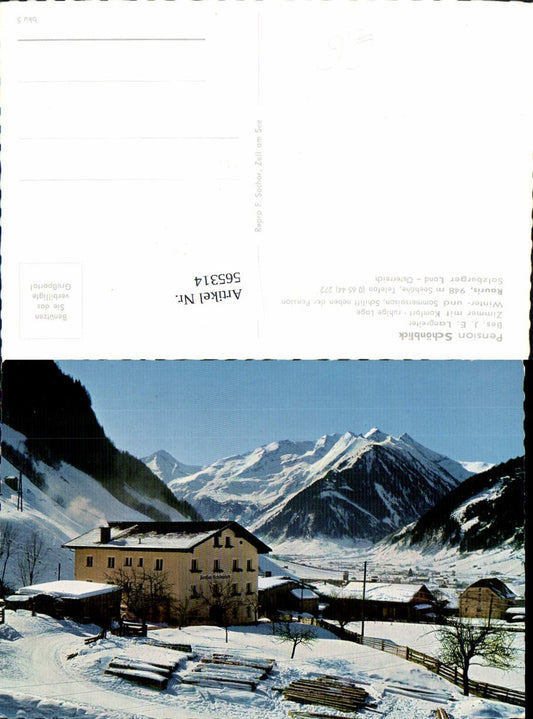 565314,Rauris Pension Schönblick Winteransicht