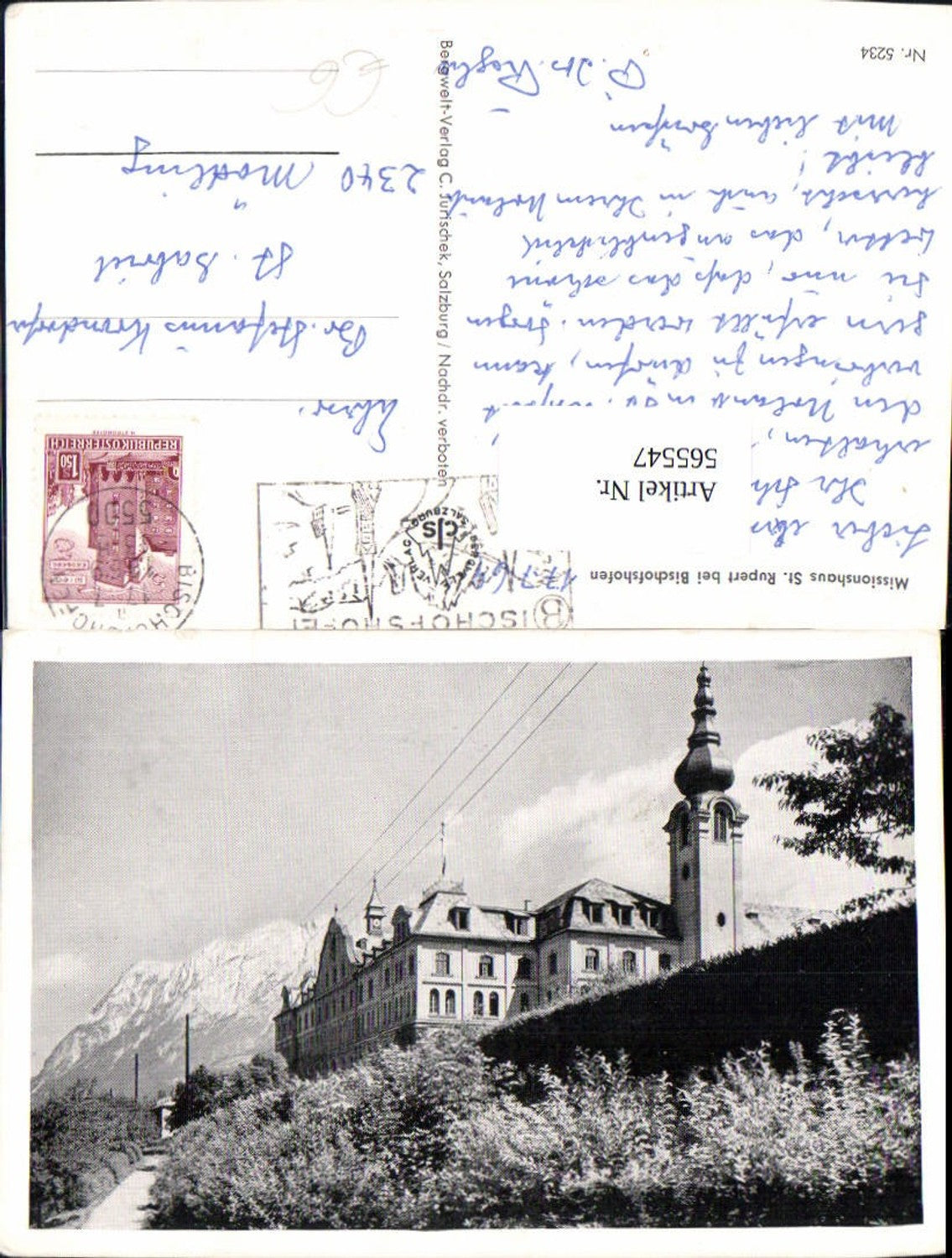 565547,St Rupert b. Bischofshofen Missionshaus
