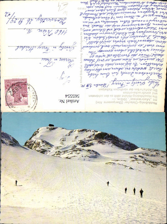 565554,Matrashaus Hochkönig GletscherDienten am Hochkönig Tourengeher Wintersport