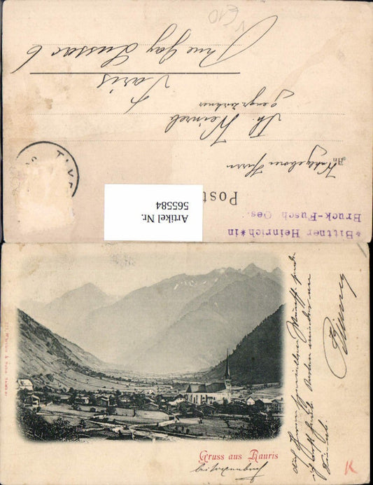 565584,Litho Rauris Totale pub Würthle u. Sohn 223