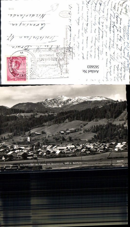 565603,Foto Ak Altenmarkt i. Pongau m. Grieskareck
