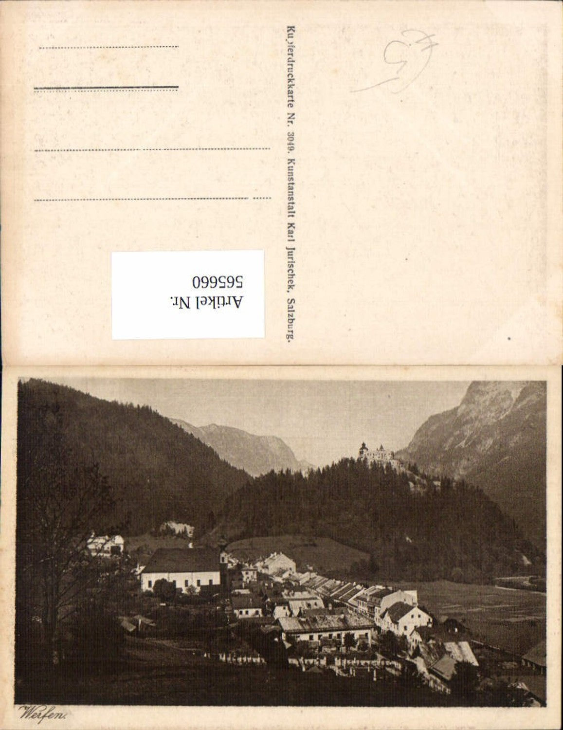 565660,Werfen m. Hohenwerfen Festung