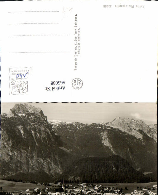 565688,Foto Ak Abtenau g. d. Tennengebirge