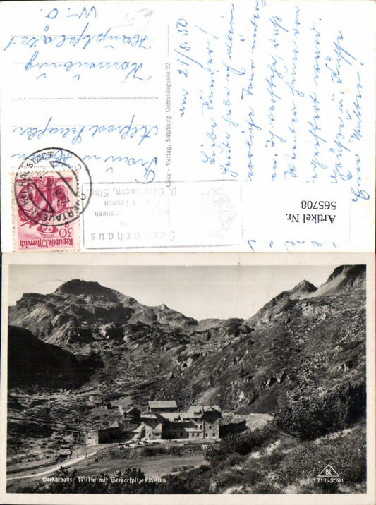 565708,Foto Ak Seekarhaus m. Seekarspitze Obertauern pub Cosy