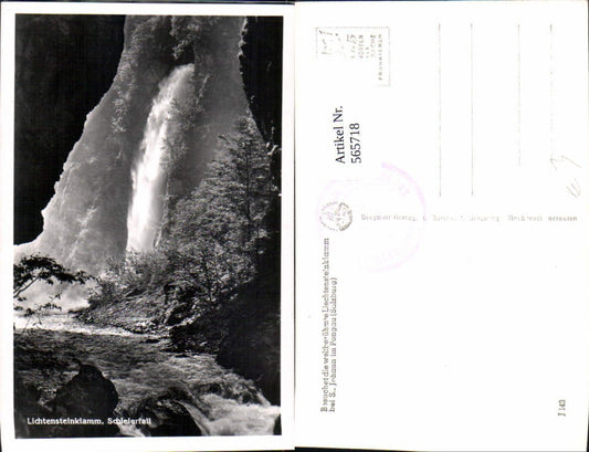 565718,Liechtensteinklamm Wasserfall Schleierfall St. Johann im Pongau