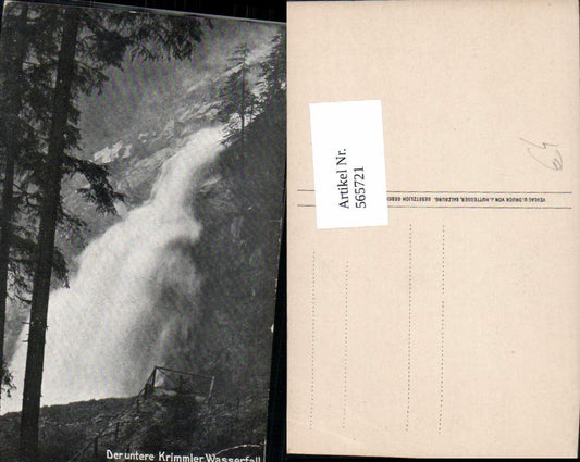 565721,Krimml Unterer Krimmler Wasserfall