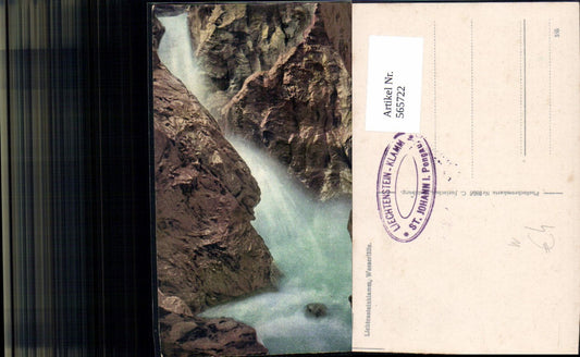 565722,Liechtensteinklamm Wasserfall St. Johann im Pongau