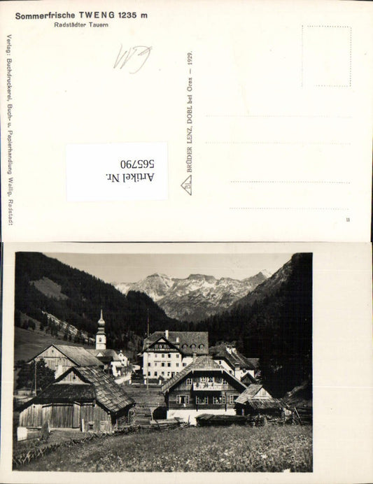 565790,Tweng Radstädter Tauern