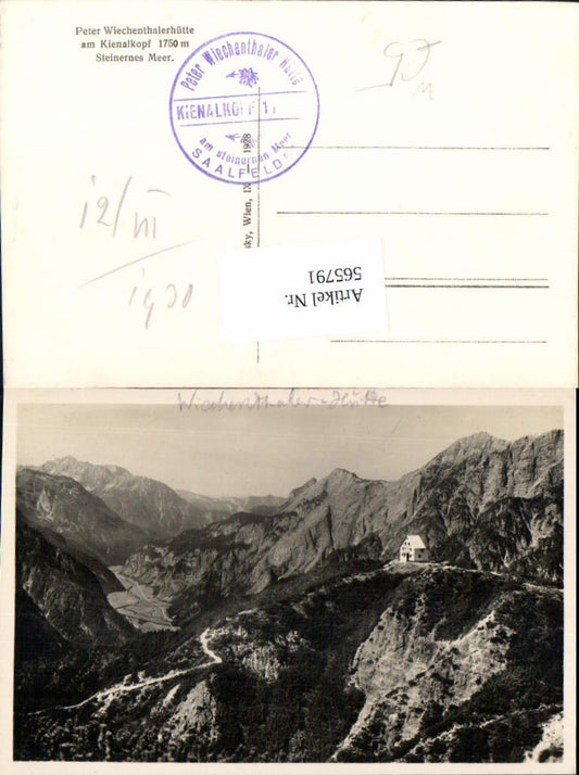 565791,Peter Wiechenthalerhütte a. Kienalkopf Steinernes Meer Saalfelden am Steinernen Meer
