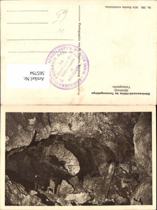 565794,Werfen Eisriesenwelt-Höhle i. Tennengebirge