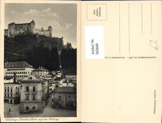 565849, Salzburg cable car to Hohensalzburg Fortress