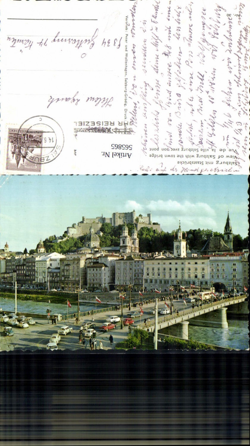 565865, Salzburg with State Bridge, Hohensalzburg Fortress