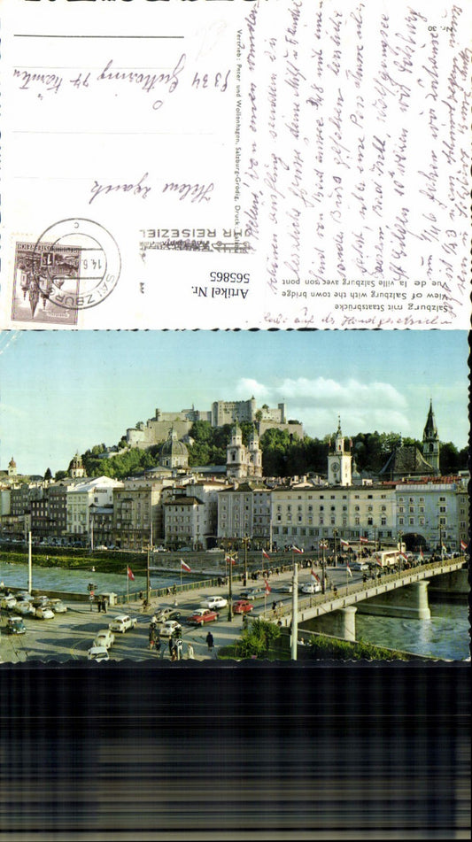 565865, Salzburg with State Bridge, Hohensalzburg Fortress