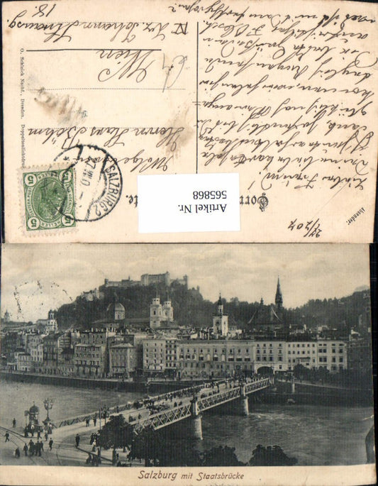 565868, Salzburg State Bridge, Hohensalzburg Fortress