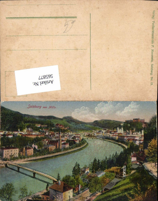 565877, Salzburg seen from Mülln