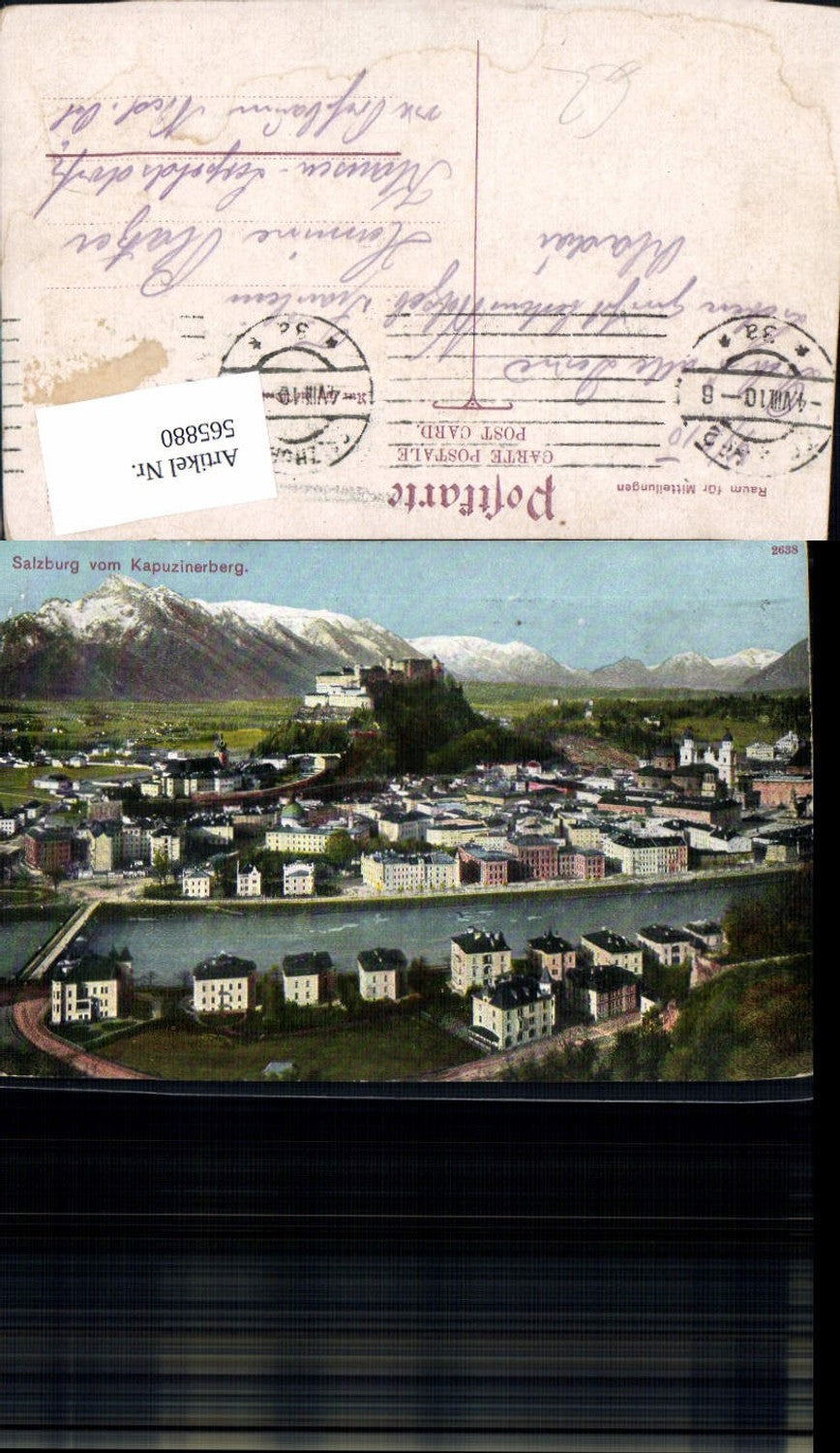 565880, Salzburg v. Kapuzinerberg Hohensalzburg Fortress