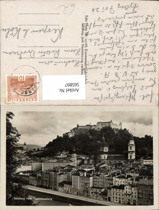 565897, Salzburg v. Kapuzinerberg Hohensalzburg Fortress