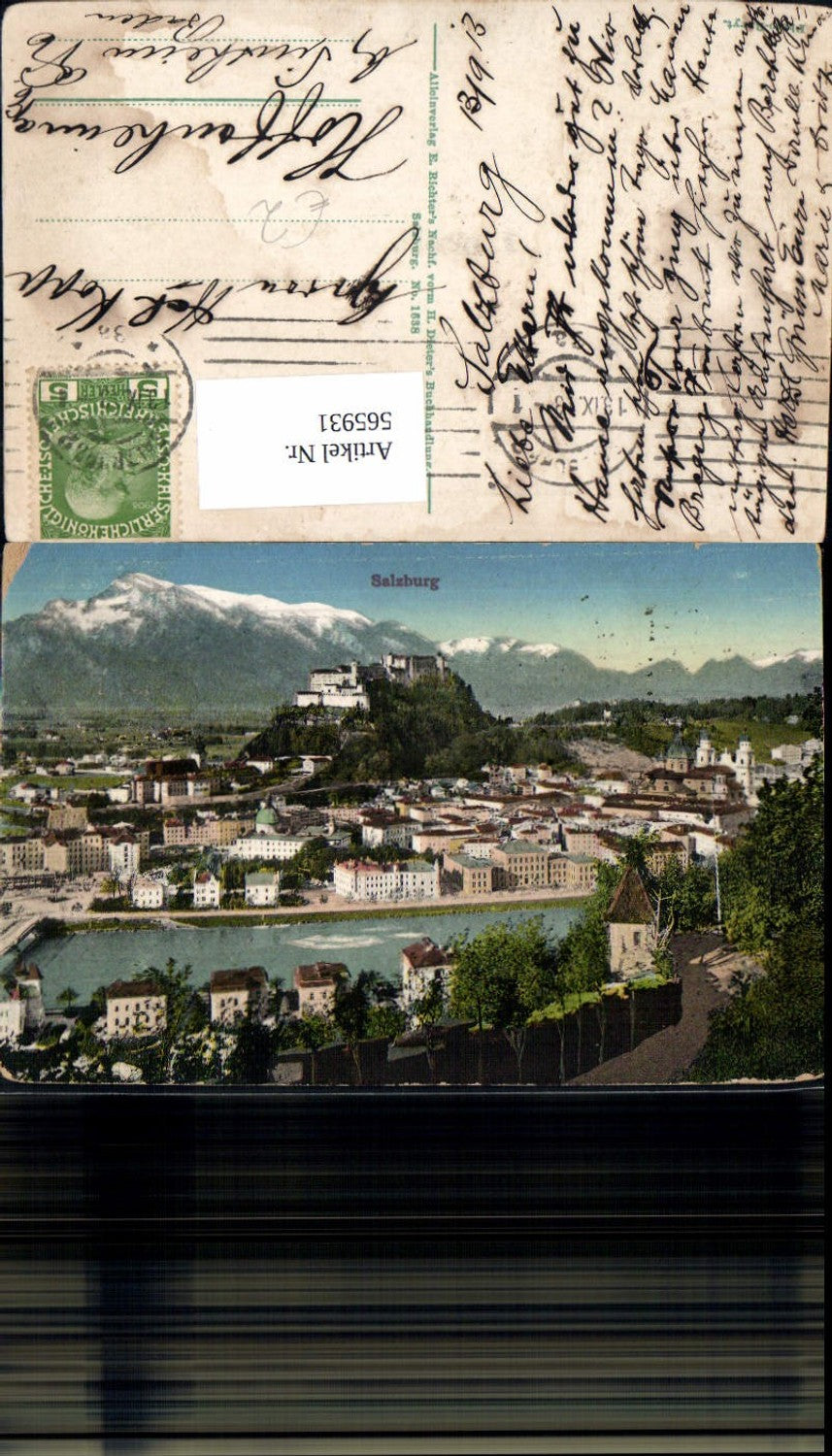 565931, Salzburg view with Hohensalzburg Fortress