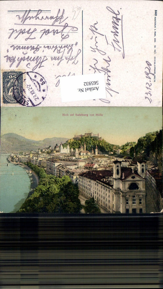 565932, Salzburg View from Mülln Hohensalzburg Fortress