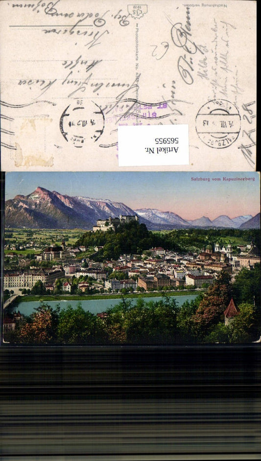 565955, Salzburg v. Kapuzinerberg Hohensalzburg Fortress