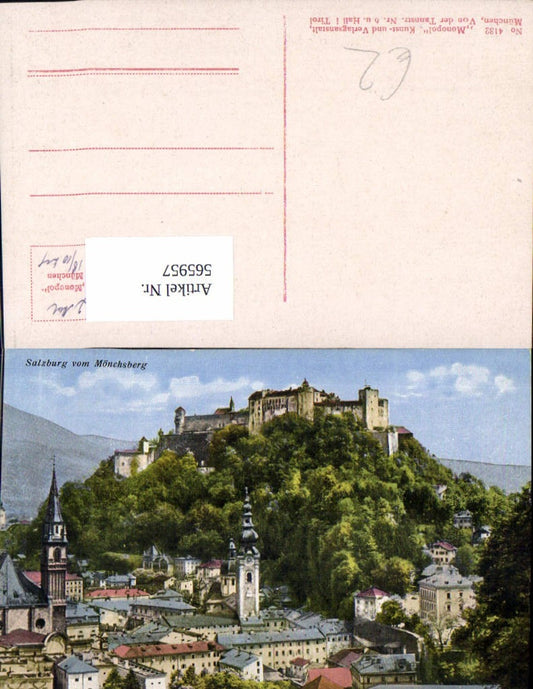 565957, Salzburg v. Mönchsberg Fortress Hohensalzburg
