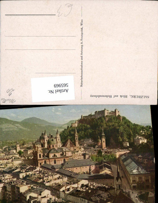 565969, Salzburg View of Hohensalzburg Fortress