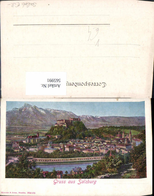 565991, Lihto Salzburg Festung Hohensalzburg pub Römmler u. Jonas 2654 tric