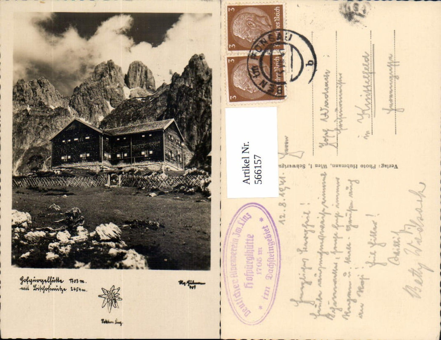 566157,Hofpürglhütte Bischofmütze Gosau