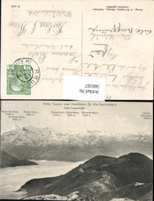566167,Hohe Tauern Hundstein Alm Saalfelden Panorama Zell am See