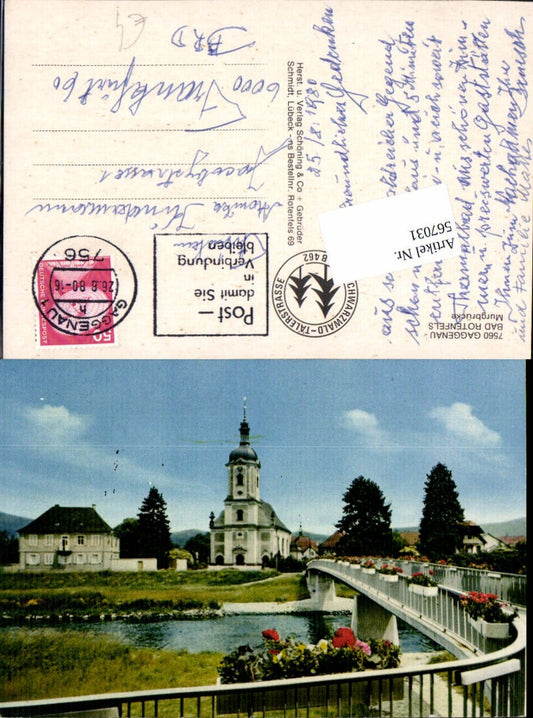 567031, Gaggenau Bad Rotenfels Murgbrücke Black Forest Baden Baden Rastatt