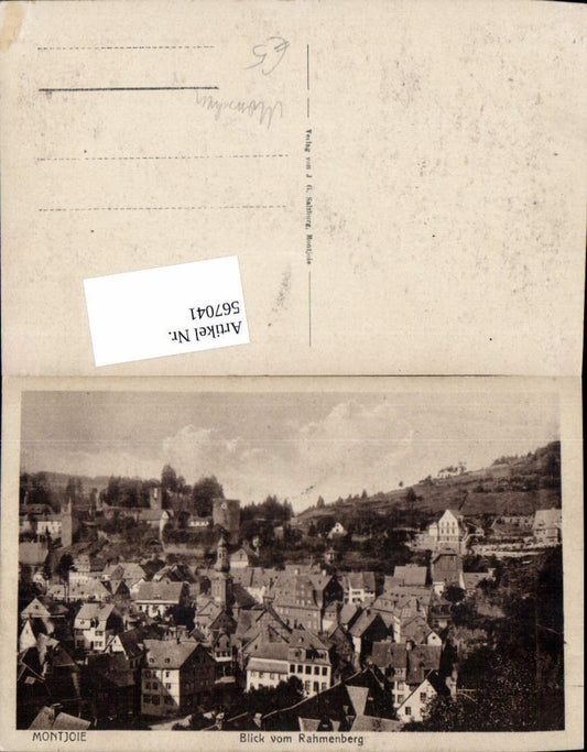 567041,Monschau Montjoie Rahmenberg
