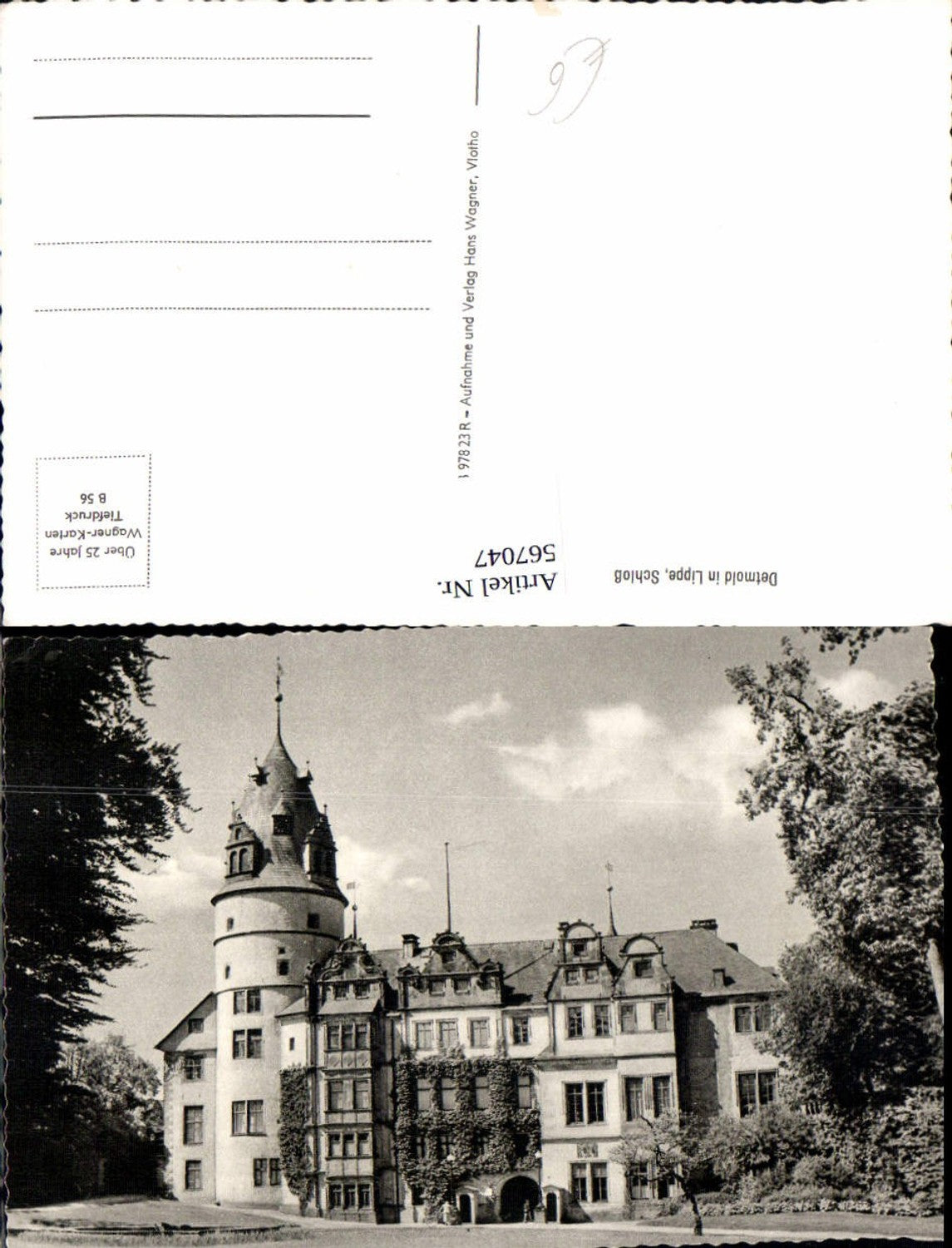 567047,Detmold in Lippe Schloß