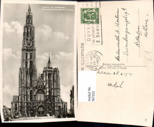 567252,Anvers La Cathedrale Kathedrale Antwerpen