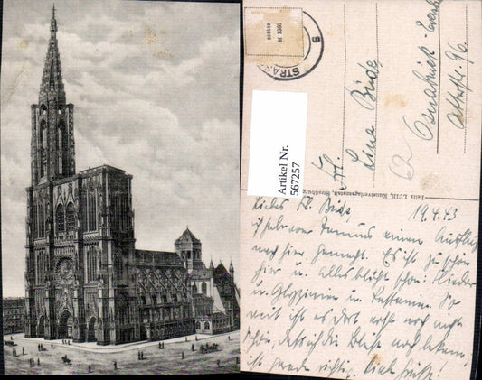 567257,Straßburger Münster Straßburg Dom