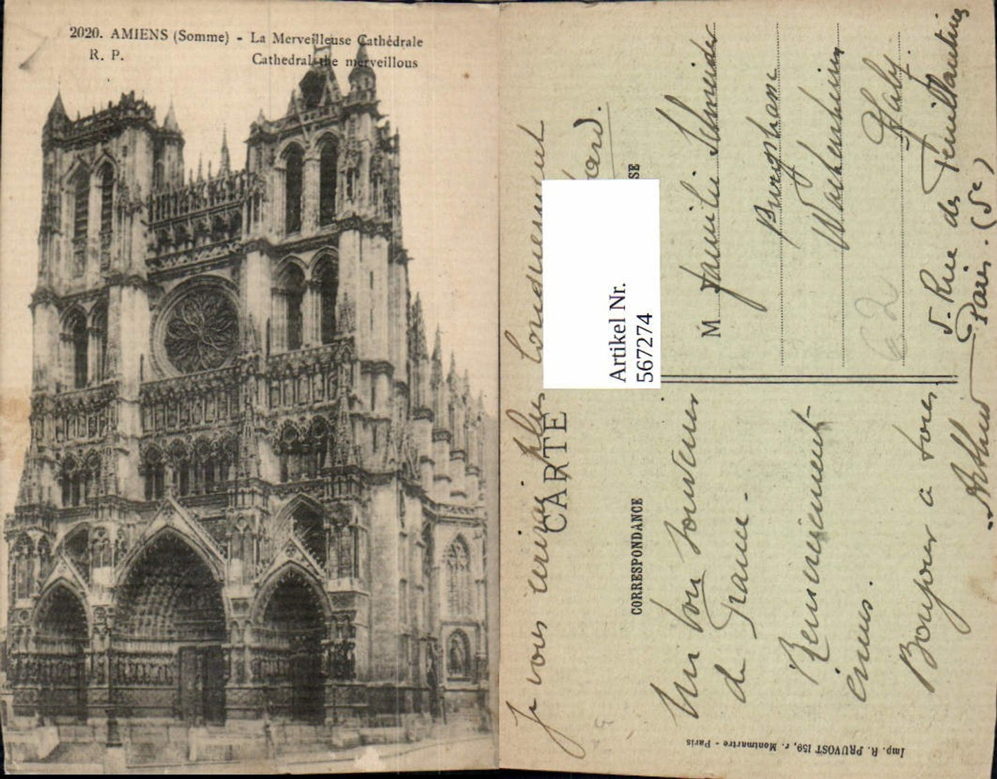 567274,Amiens Somme La Merveilleuse Cathedrale Kathedrale Kirche