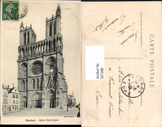567288,Mantes Eglise Notre-Dame Kirche
