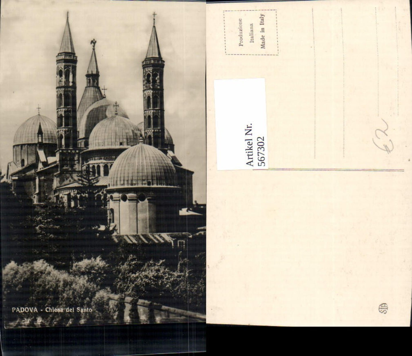 567302,Padova Padua Chiesa del Santo Kirche