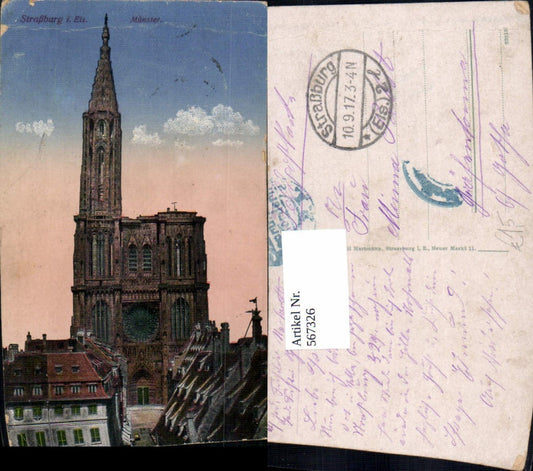 567326,Straßburg i. Elsass Münster Strasbourg