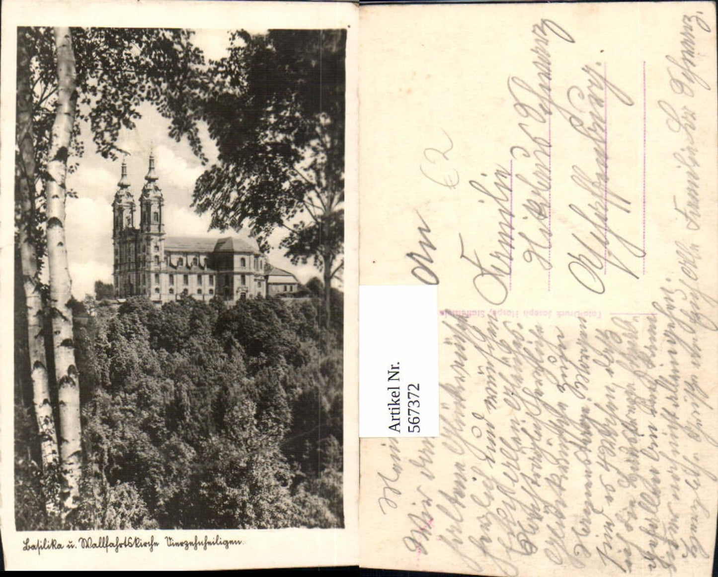 567372,Bad Staffelstein Basilika Vierzehnheiligen