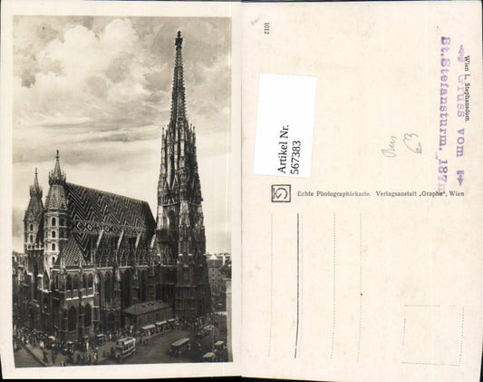 567383,Wien Vienna Stephansdom Bus