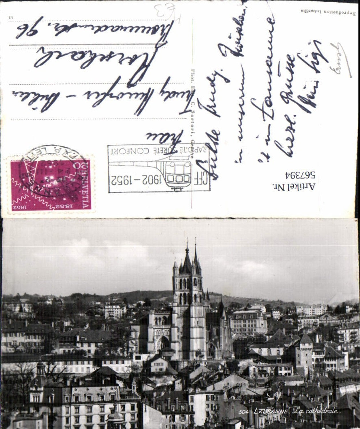 567394,Lausanne La Cathedrale Kathedrale Kirche