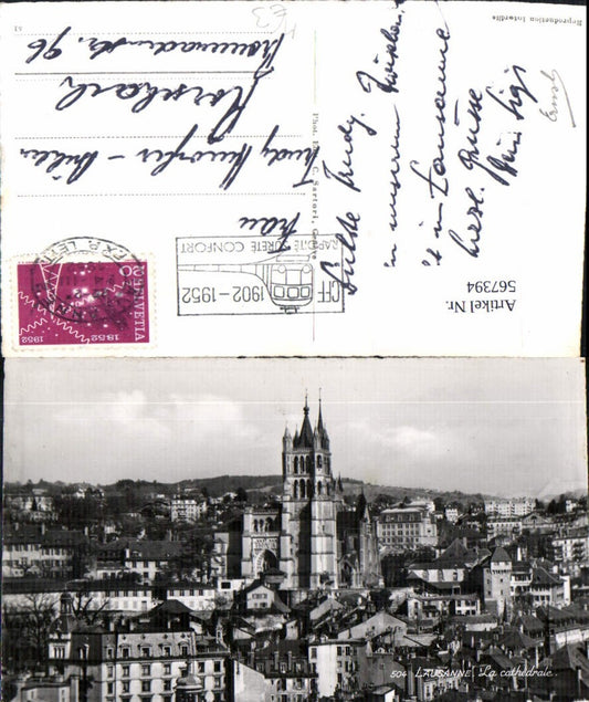 567394,Lausanne La Cathedrale Kathedrale Kirche